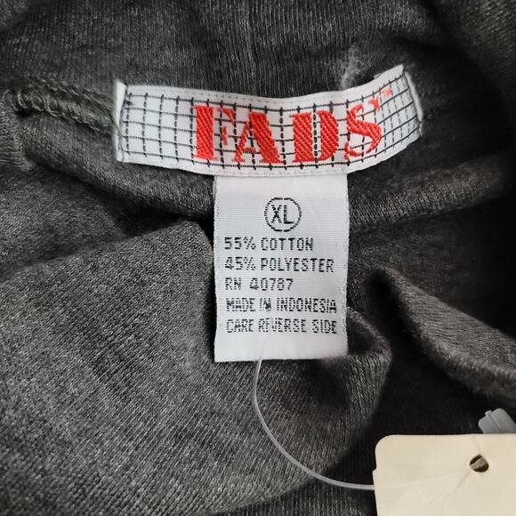 Vintage FADS Mock Neck Midi Sweater Dress, Size XL * NWT * - Picture 5 of 6